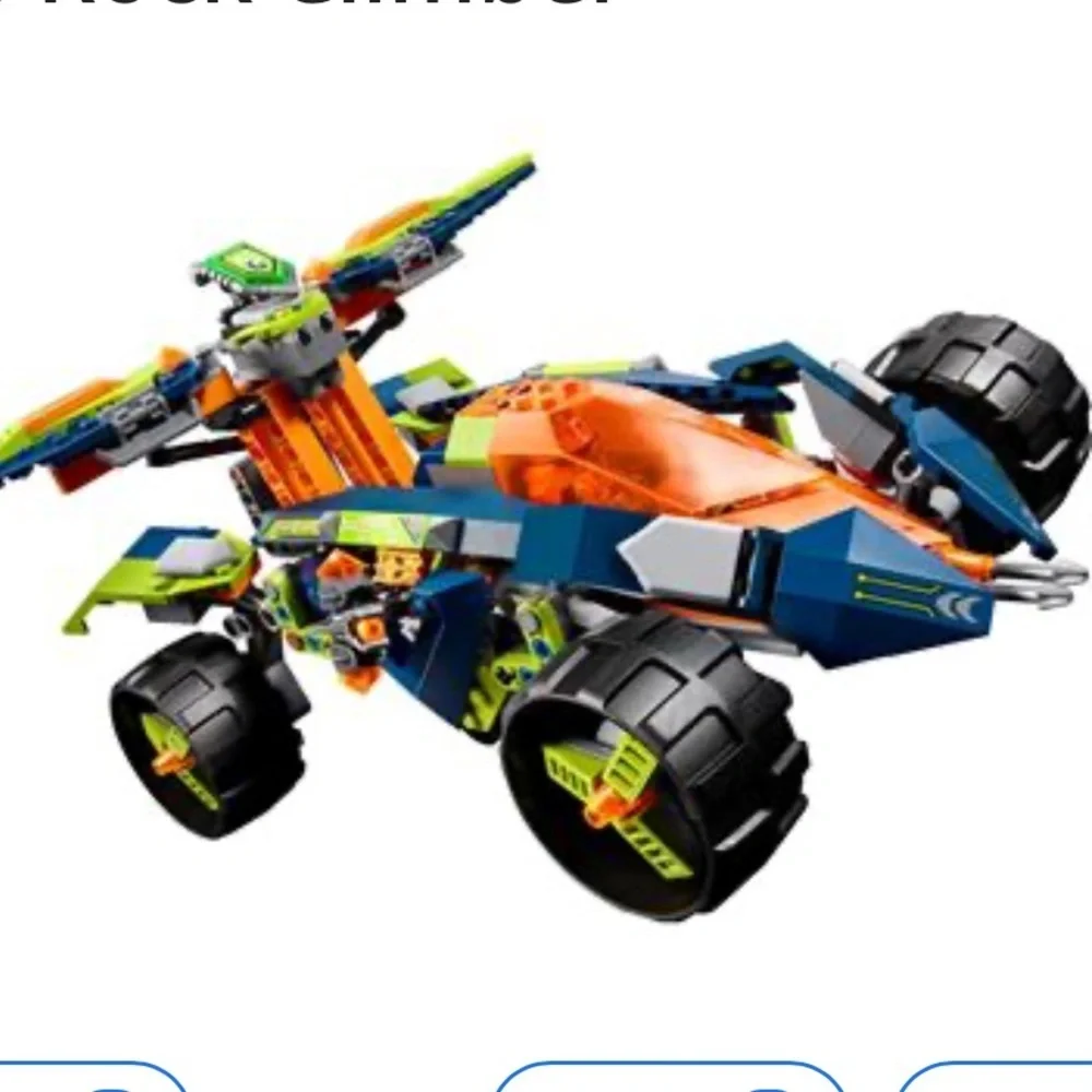 Lego nexo knights set 70355 Aaron’s rock climber 598 pieces new in sealed box